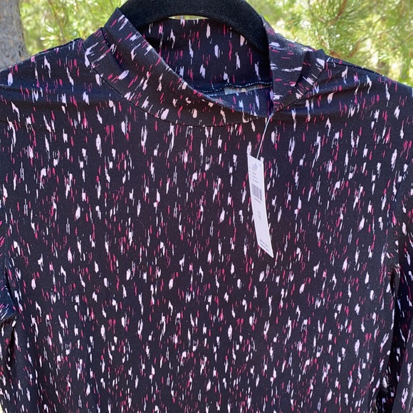 Anthropologie Scotch & Soda Printed Turtleneck Long Sleeve Top - Picture 10 of 11